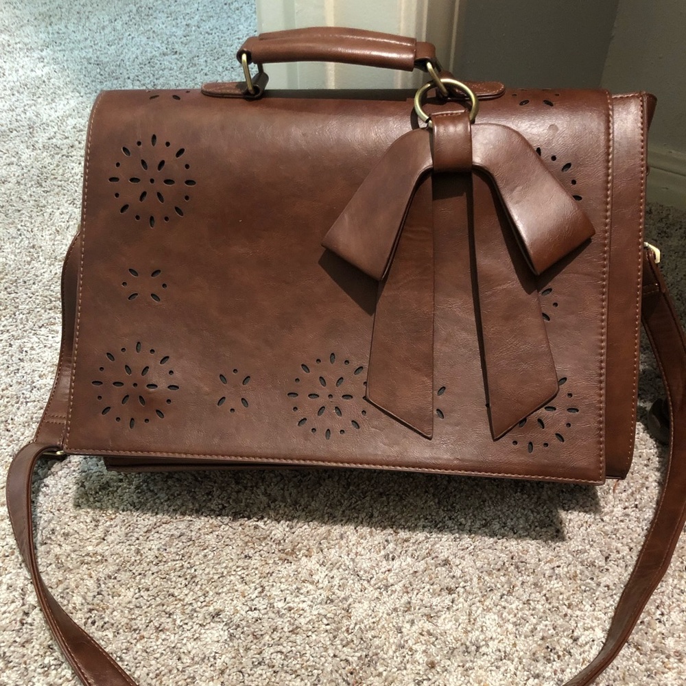 ECOSUSI Women's Leather Briefcase